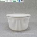 Biodegradable Plastic Cornstarch Corn Starch Soup Bowl with Lid